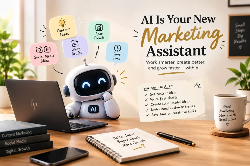 AI is your marketing assistant 